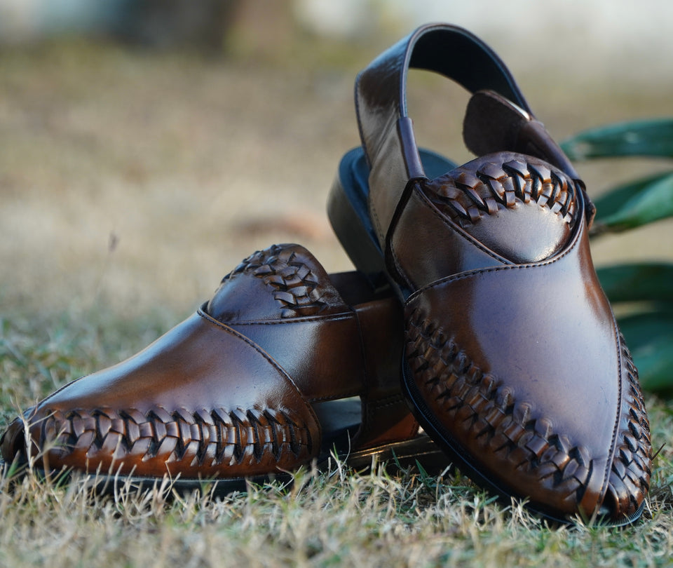 Mustured Prooi Leather Peshawari