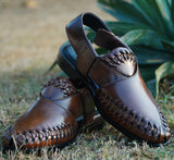 Mustured Prooi Leather Peshawari